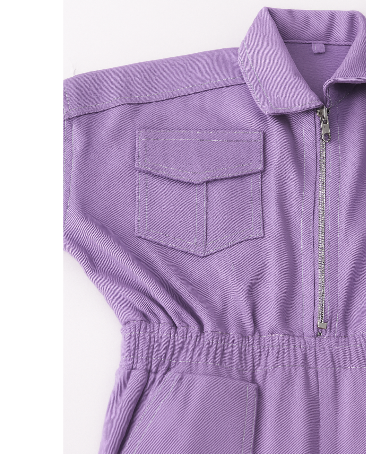 Girl's Lilac Coverall