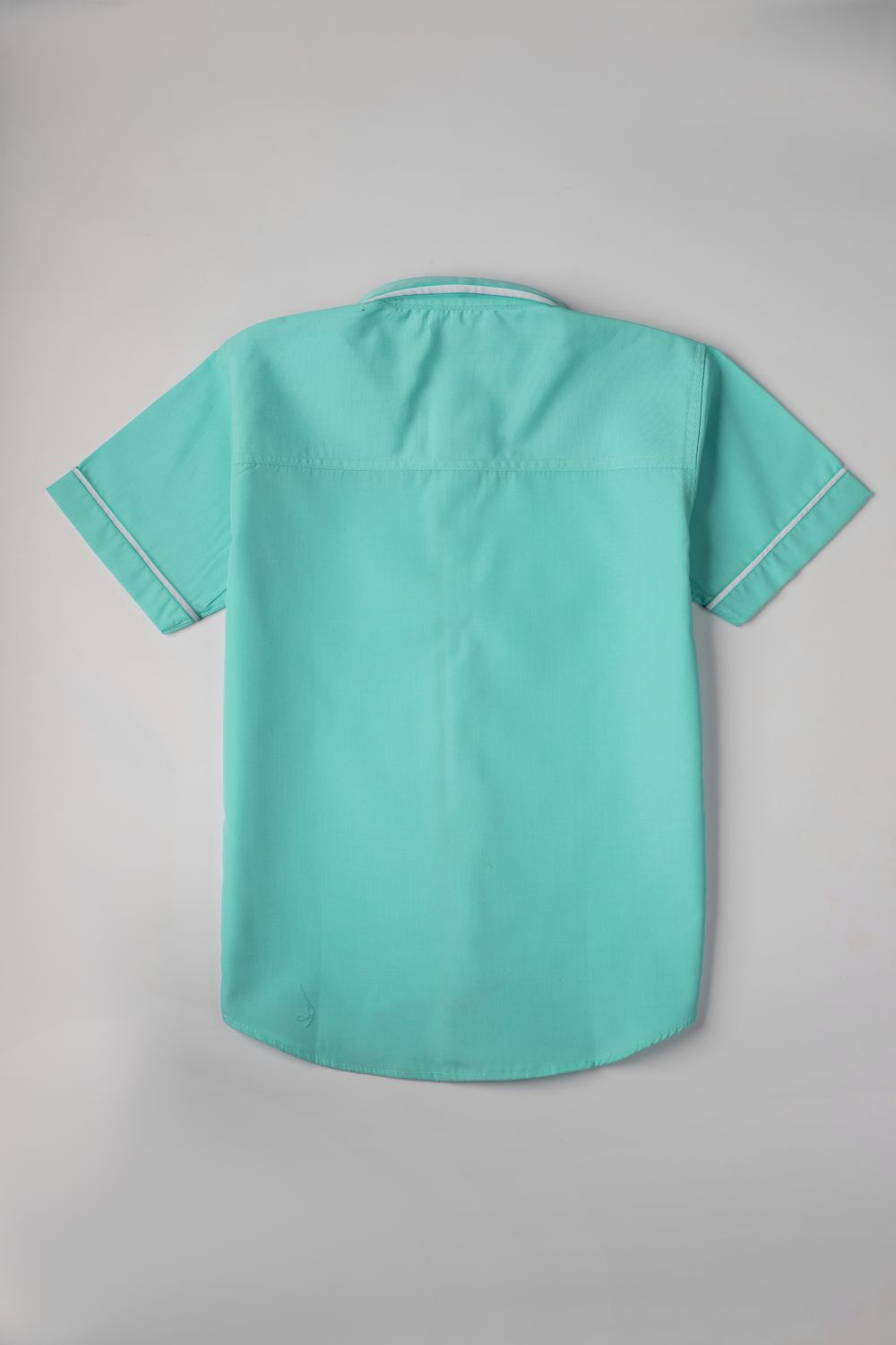 TIFFANY SHIRT WITH WHITE PIPPING