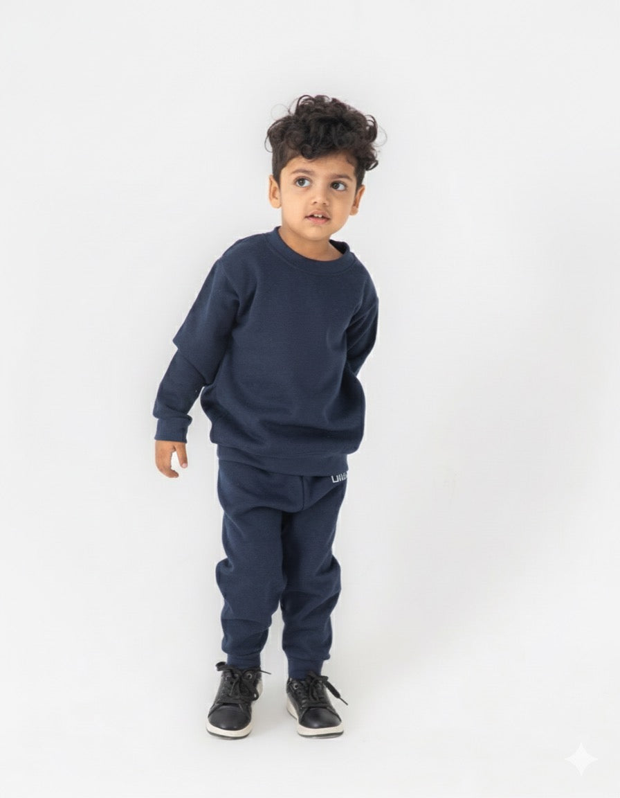 Navy Fleece Sweatsuit