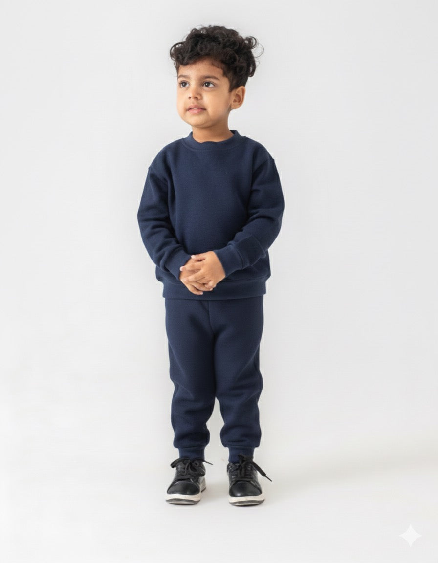Navy Fleece Sweatsuit