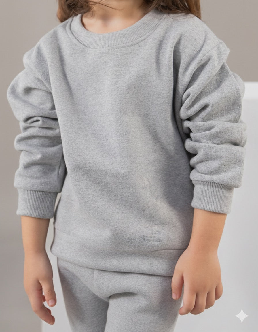 Grey Fleece Sweatsuit