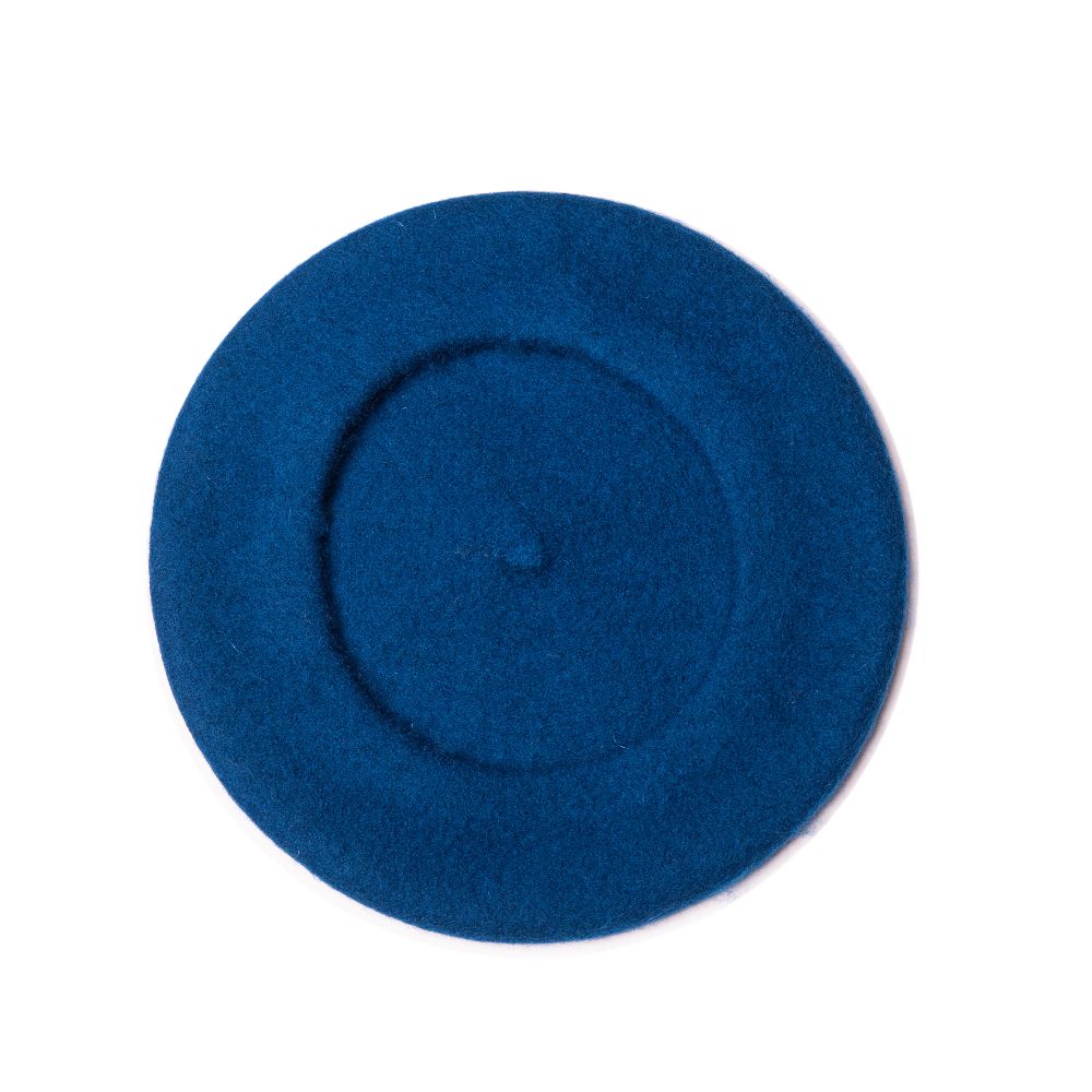 Royal Blue Beret Cap