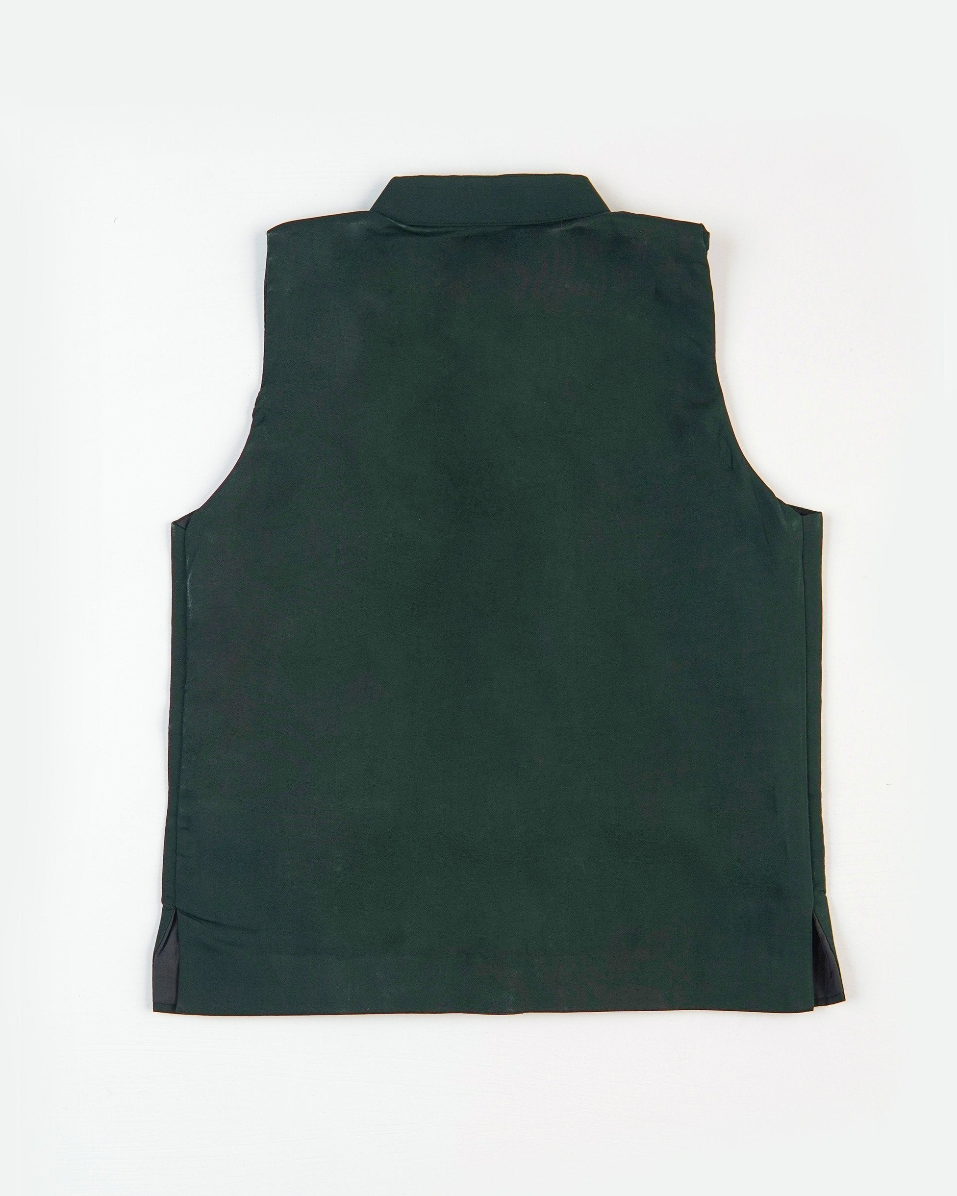 Dark green waistcoat