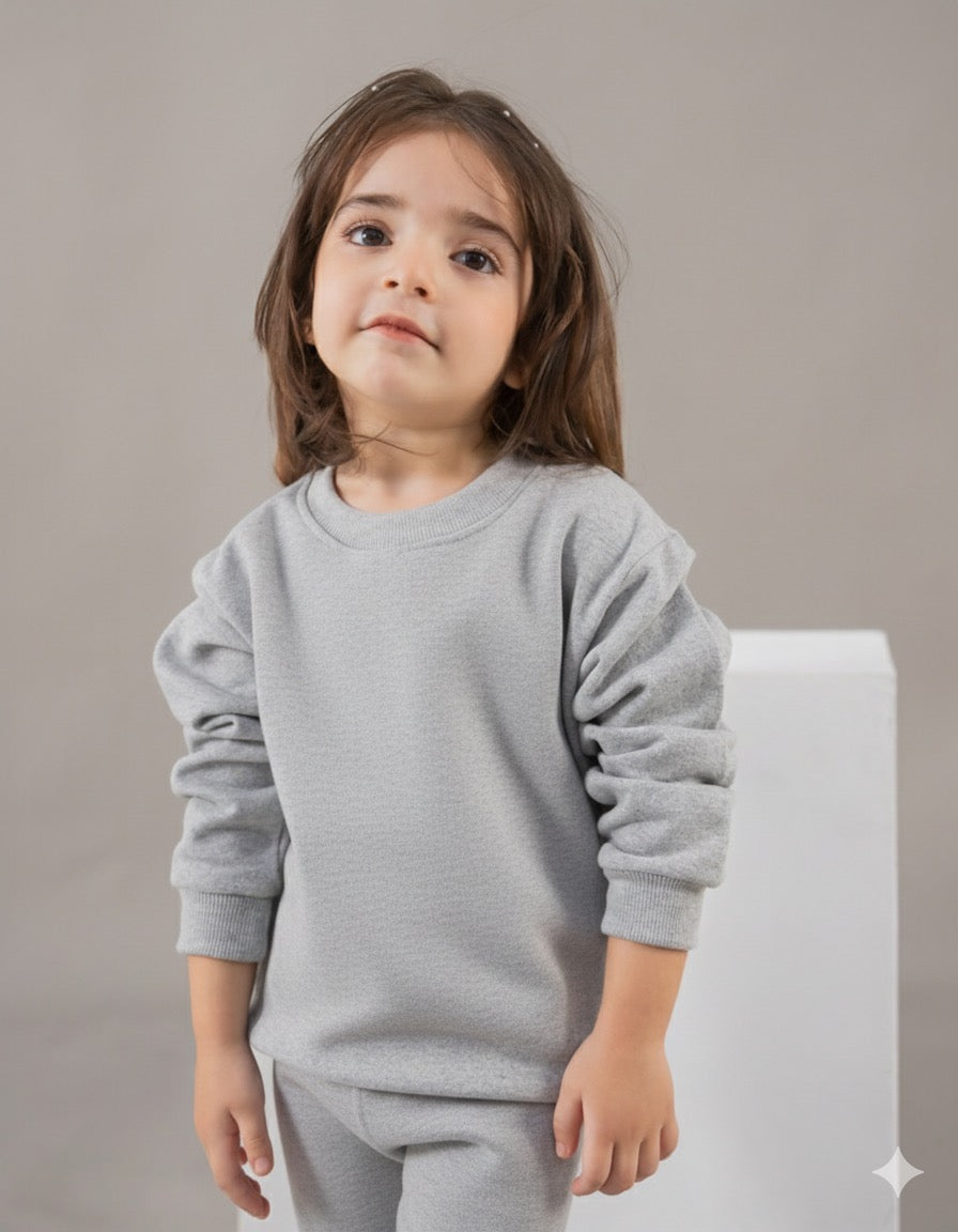 Grey Fleece Sweatsuit