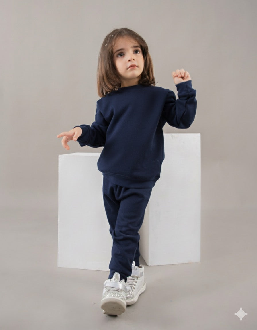 Navy Fleece Sweatsuit