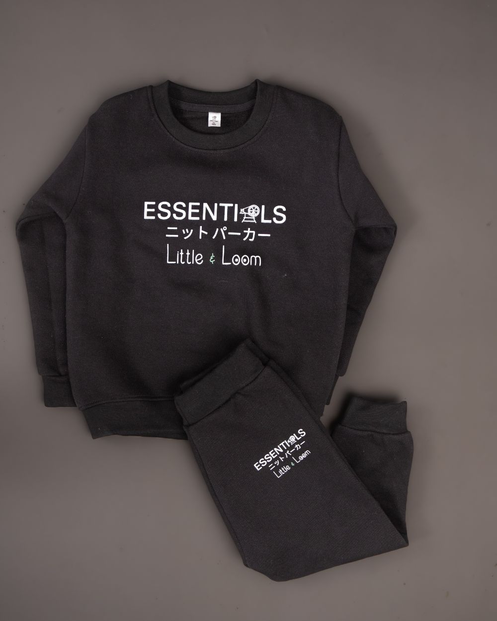 Black Essential Sweatsuit