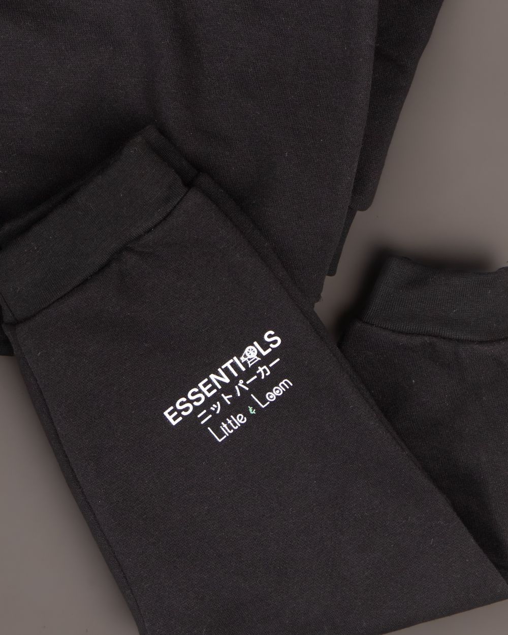 Black Essential Sweatsuit