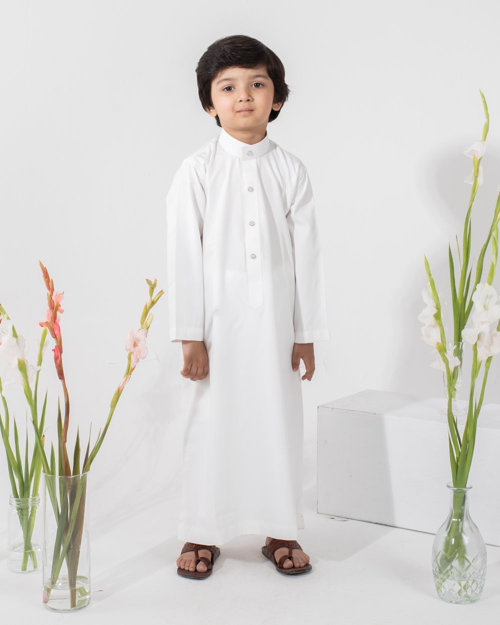 White Cotton Jubba