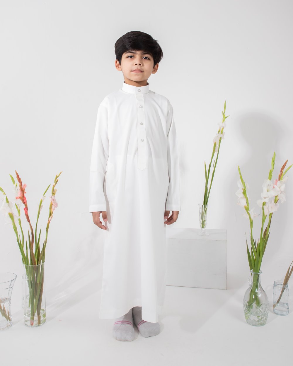 White Cotton Jubba