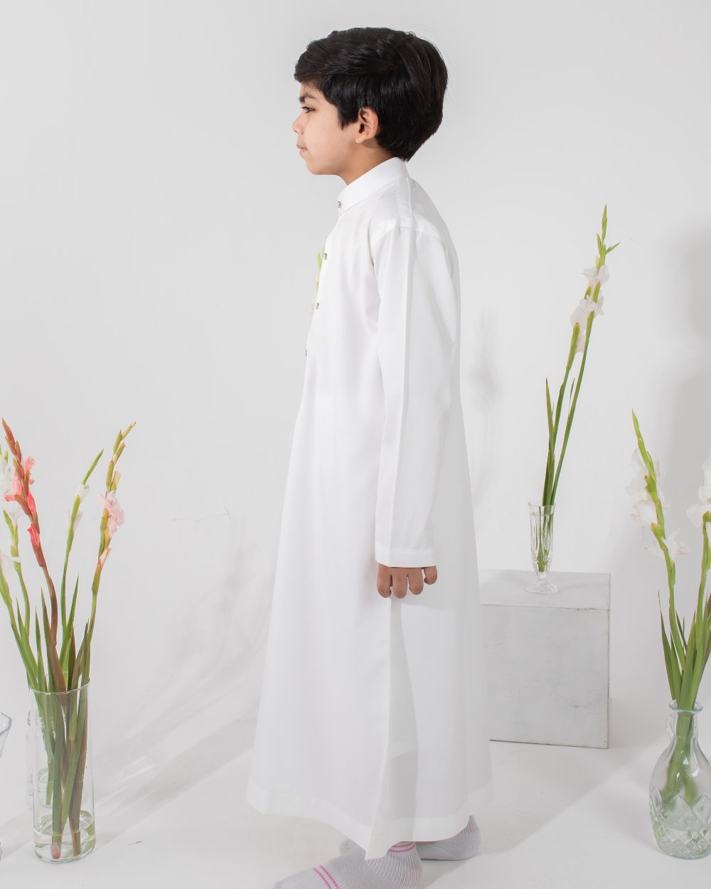 White Cotton Jubba