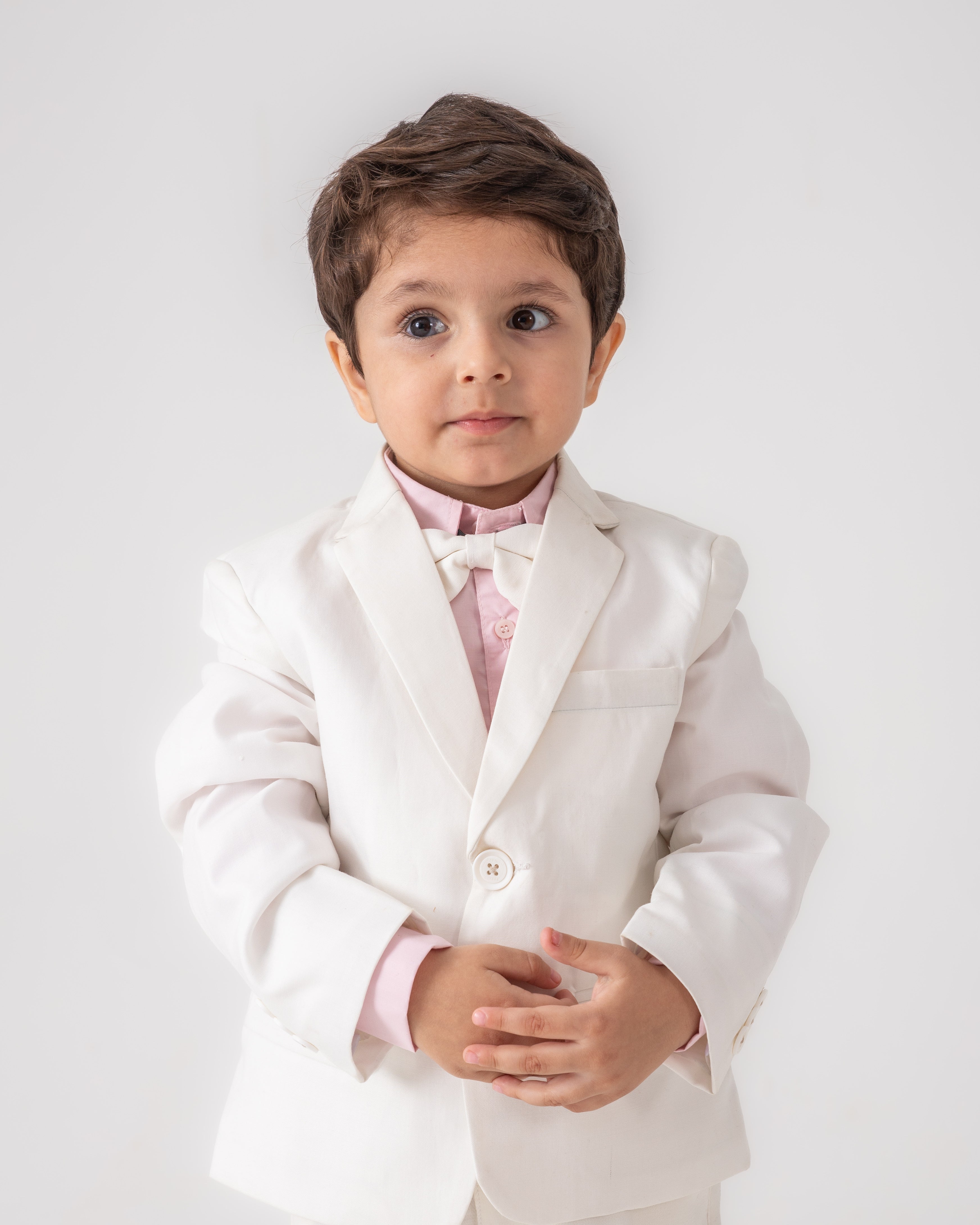 4 PC WHITE BLAZER OUTFIT