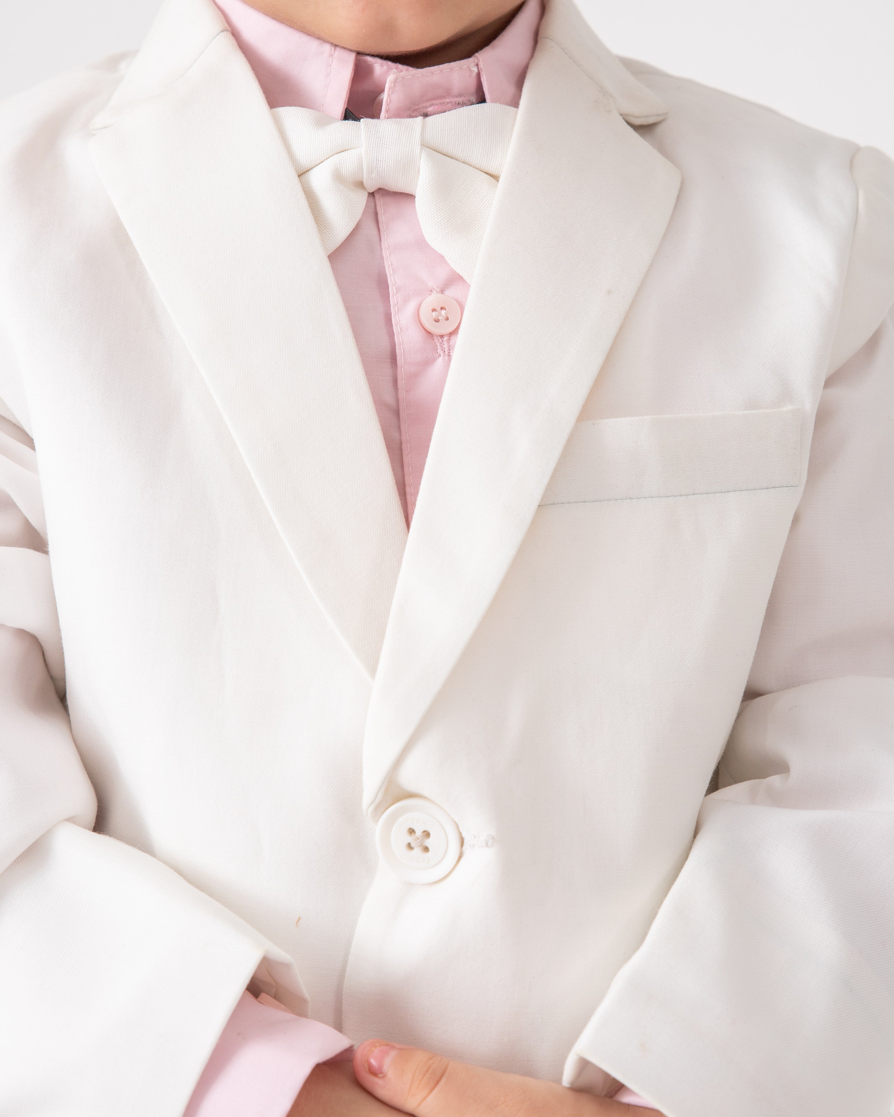 4 PC WHITE BLAZER OUTFIT