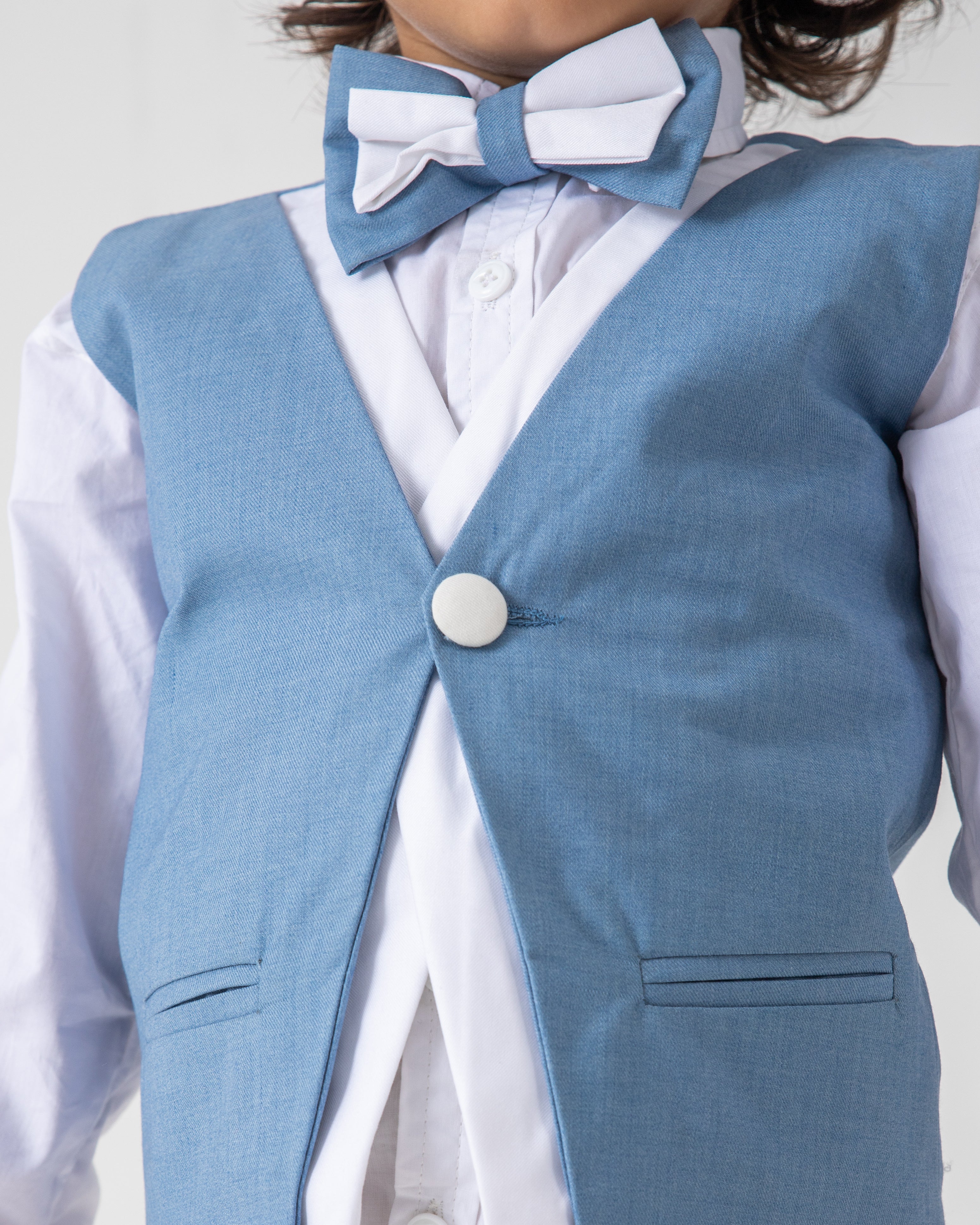 4 PIECE LIGHT BLUE OUTFIT