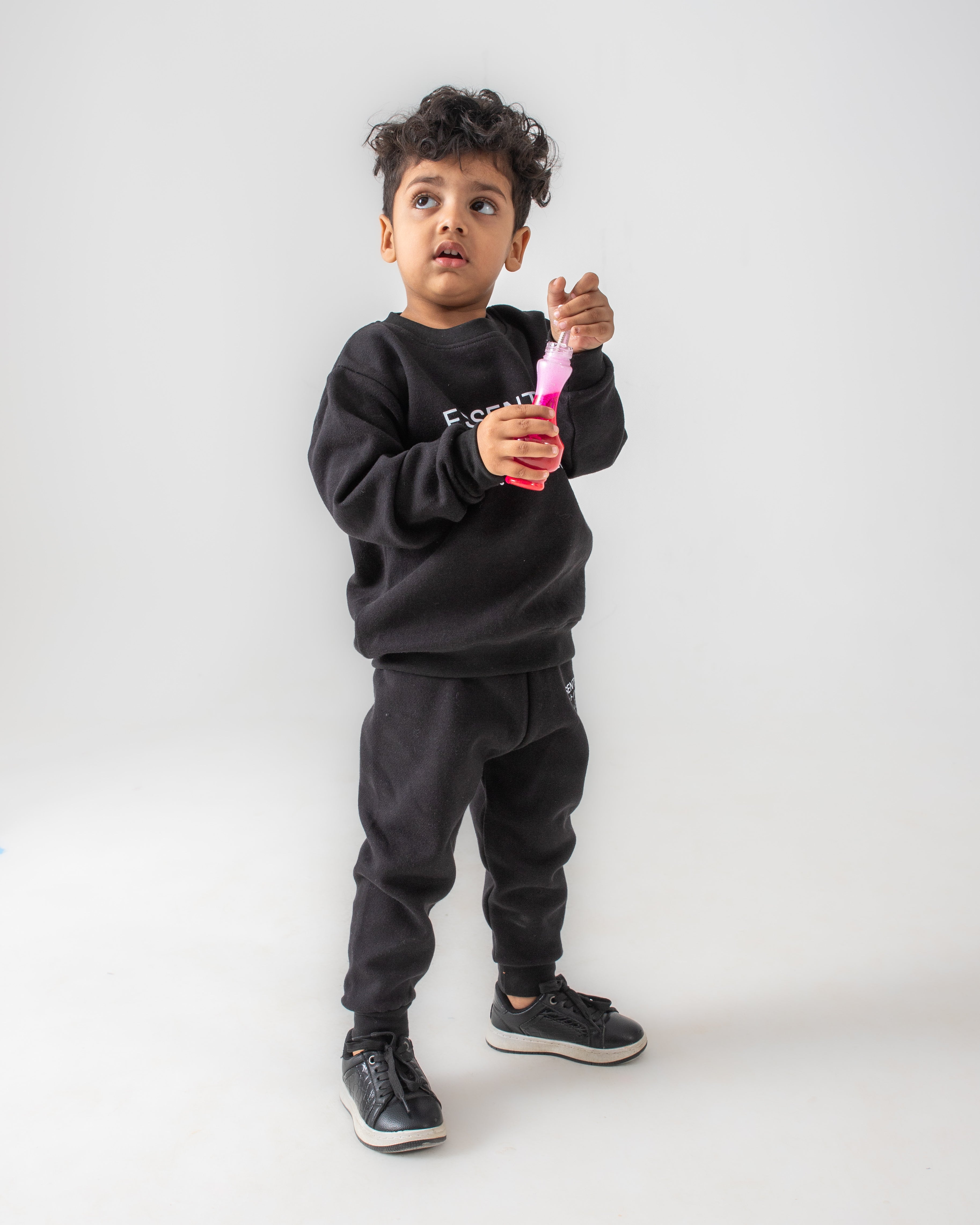 Black Essential Sweatsuit