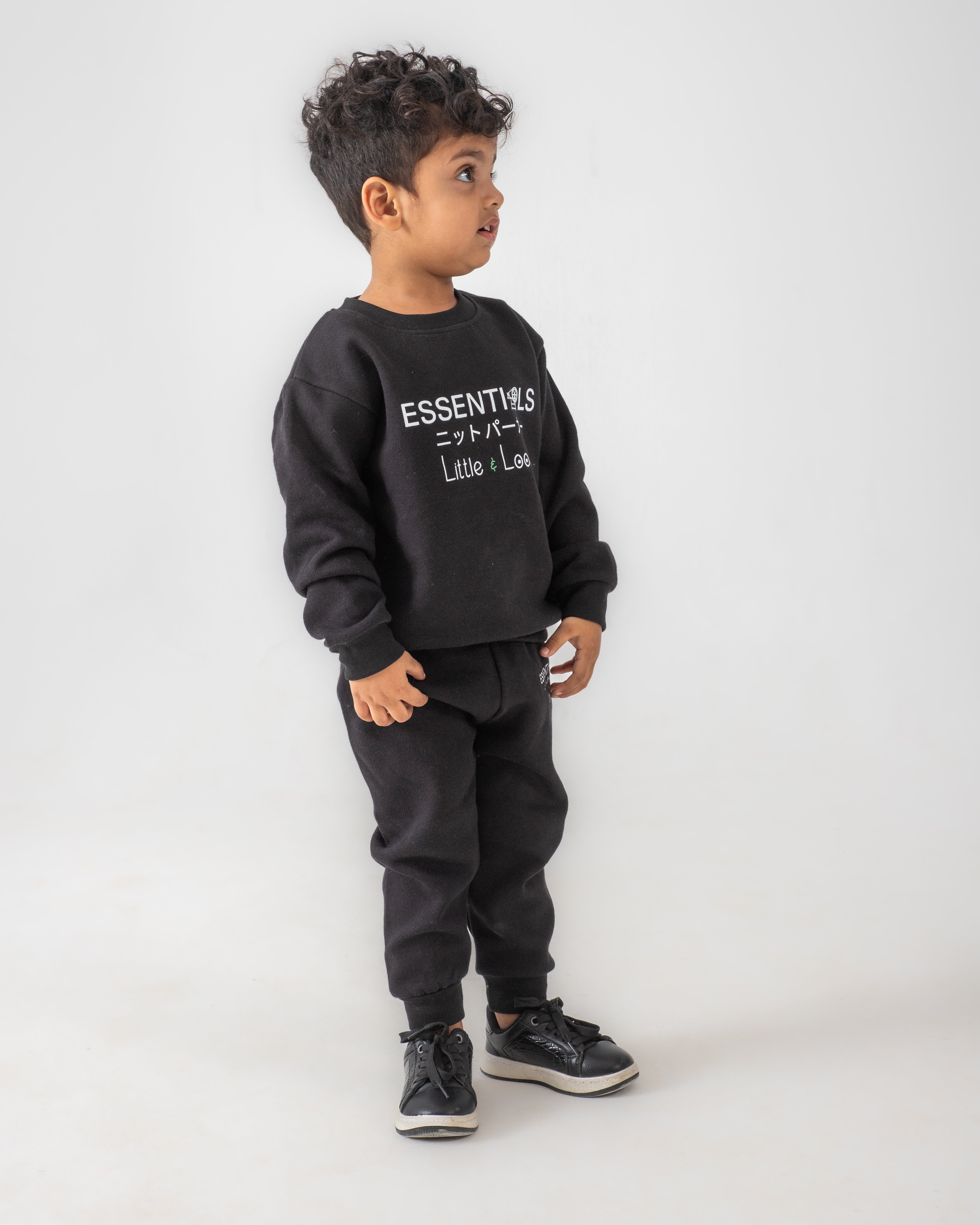 Black Essential Sweatsuit