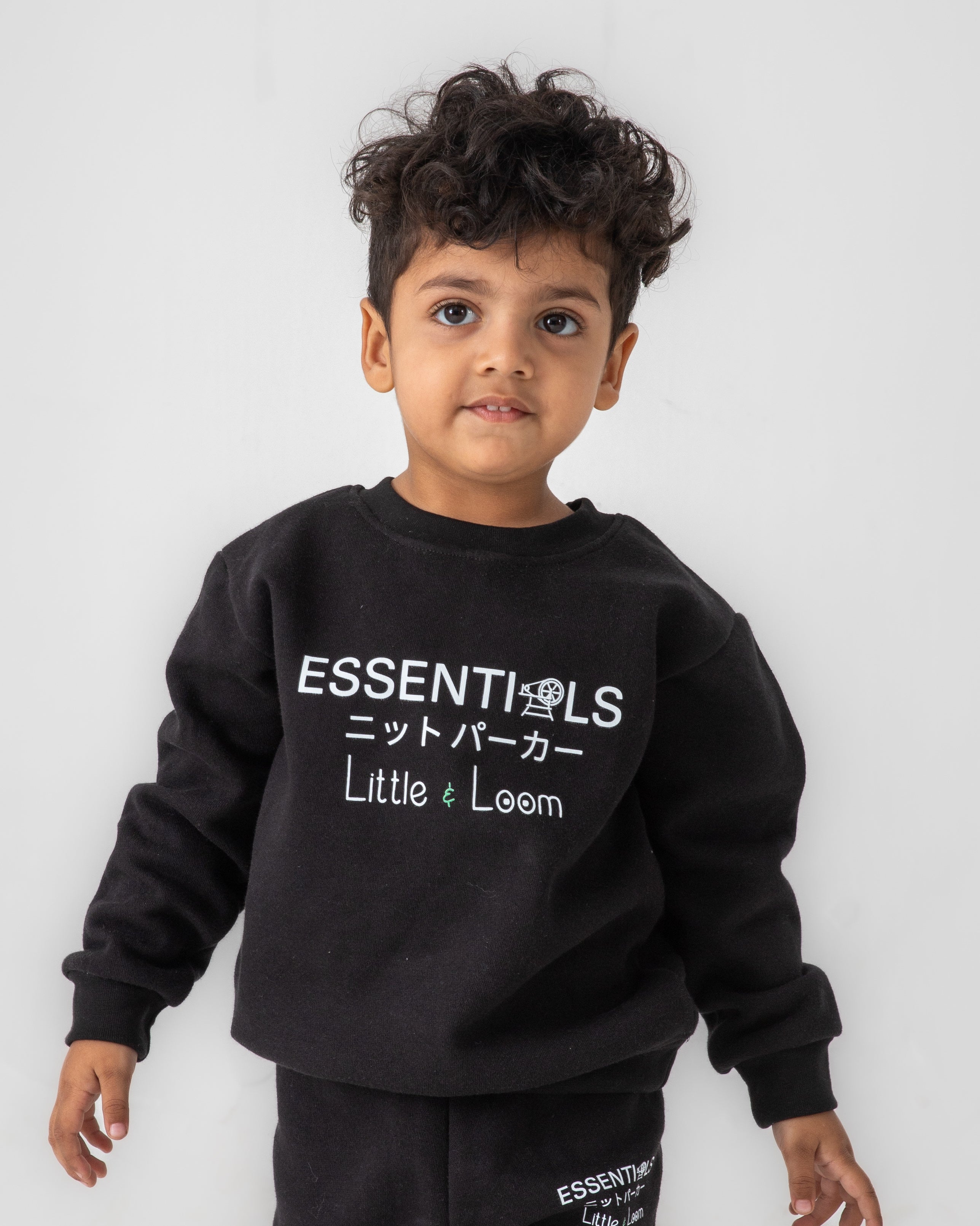 Black Essential Sweatsuit