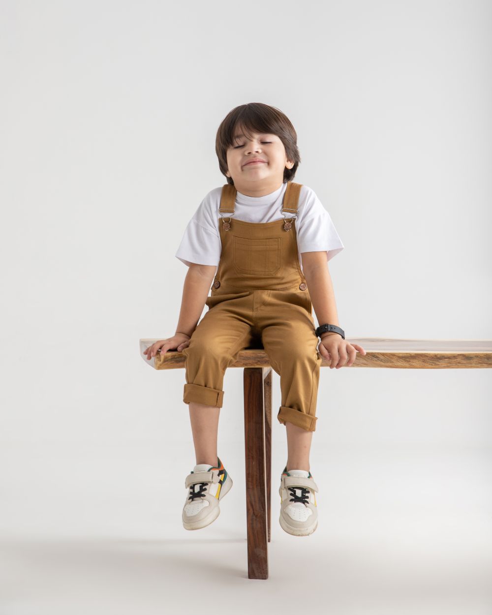 Brown Full Dungaree