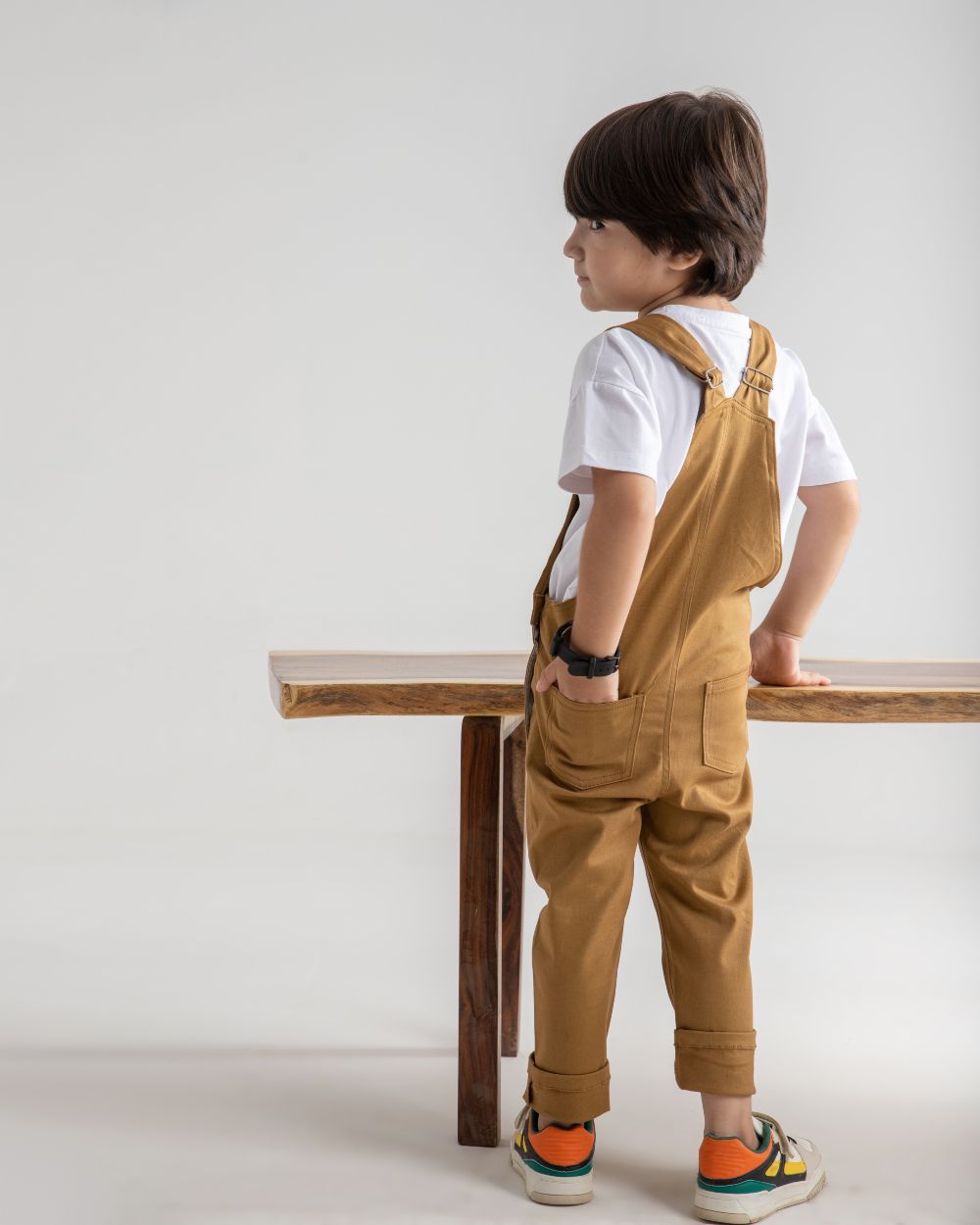 Brown Full Dungaree