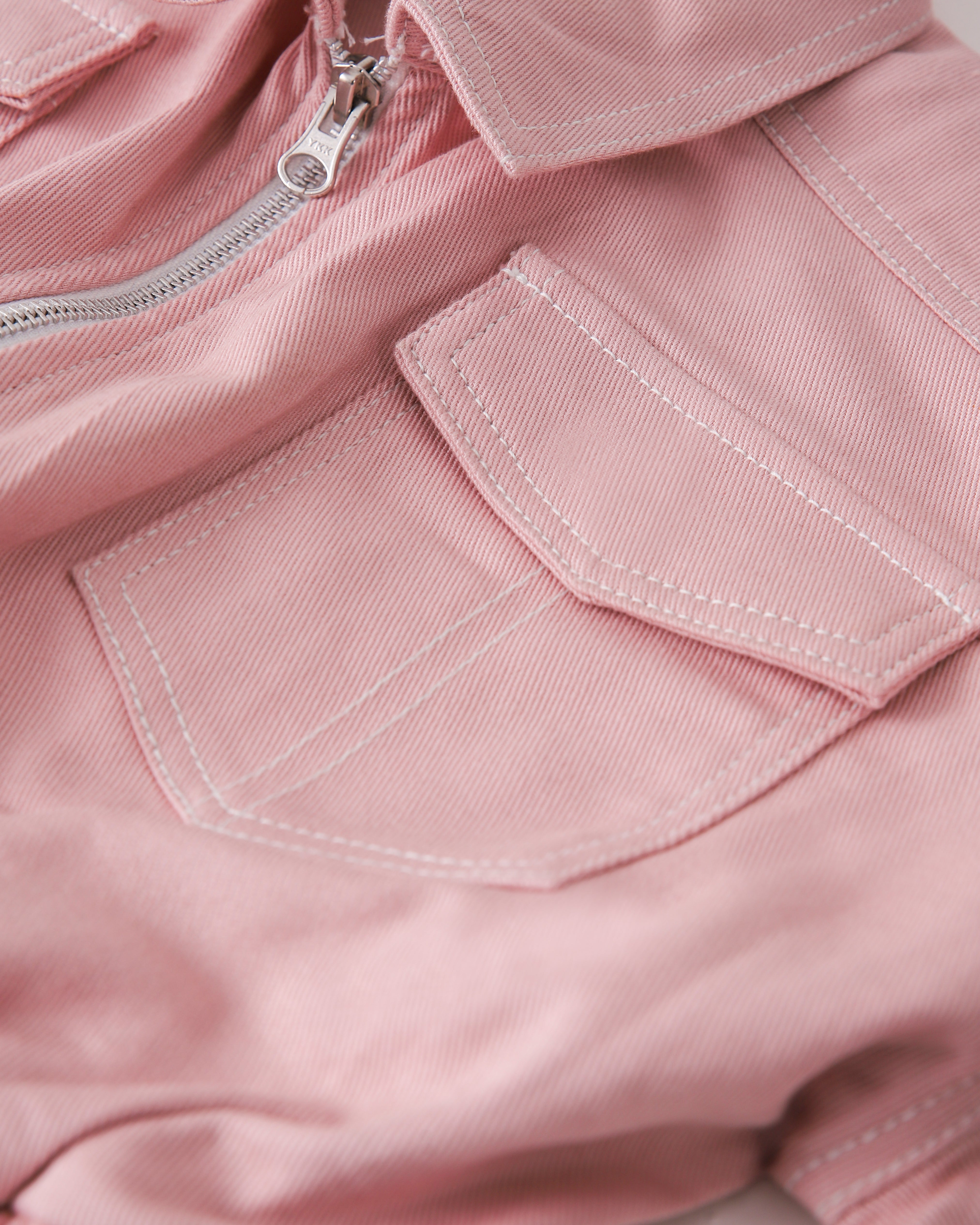 Girl's Pink Coverall