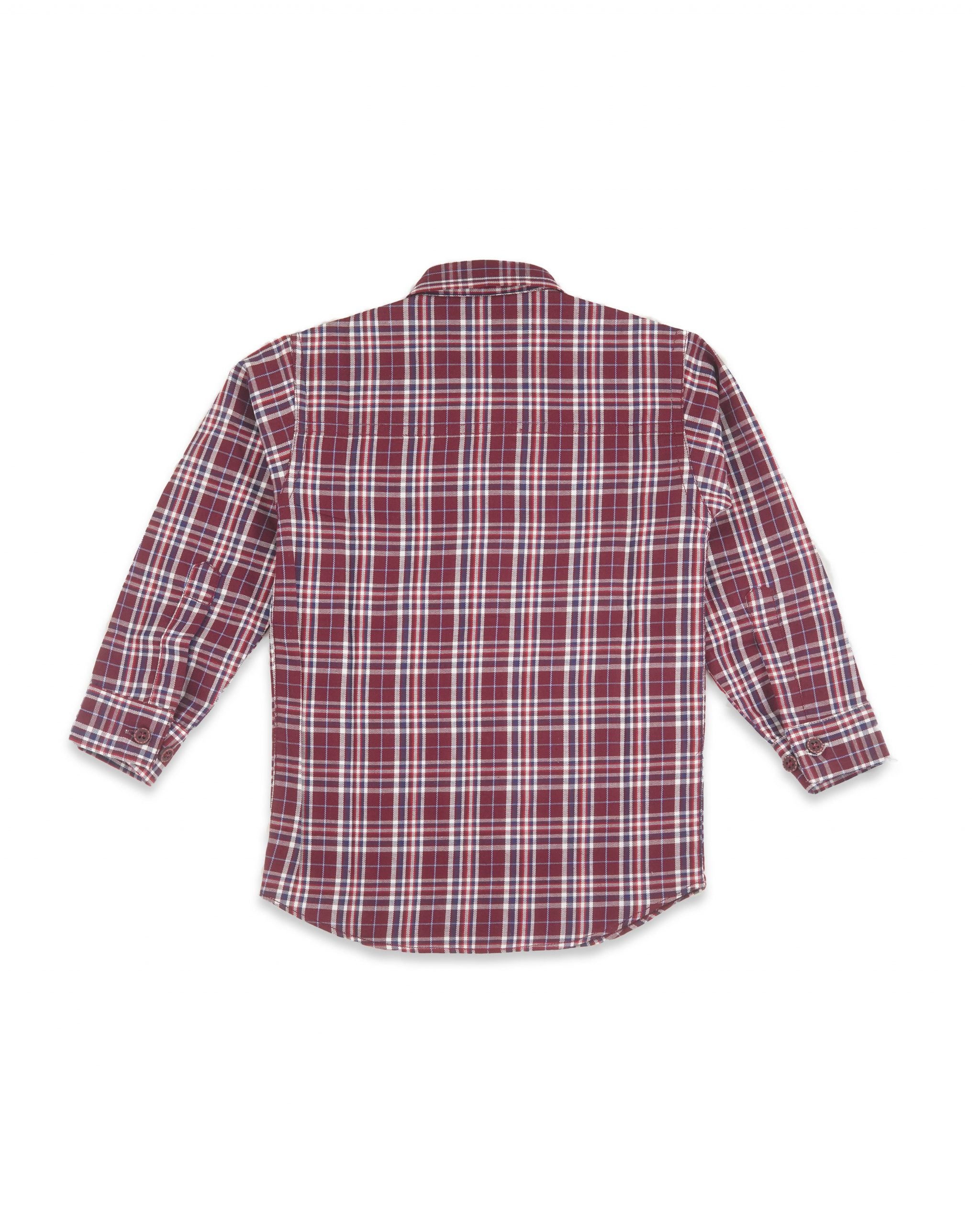 RED CHECKED SHIRT
