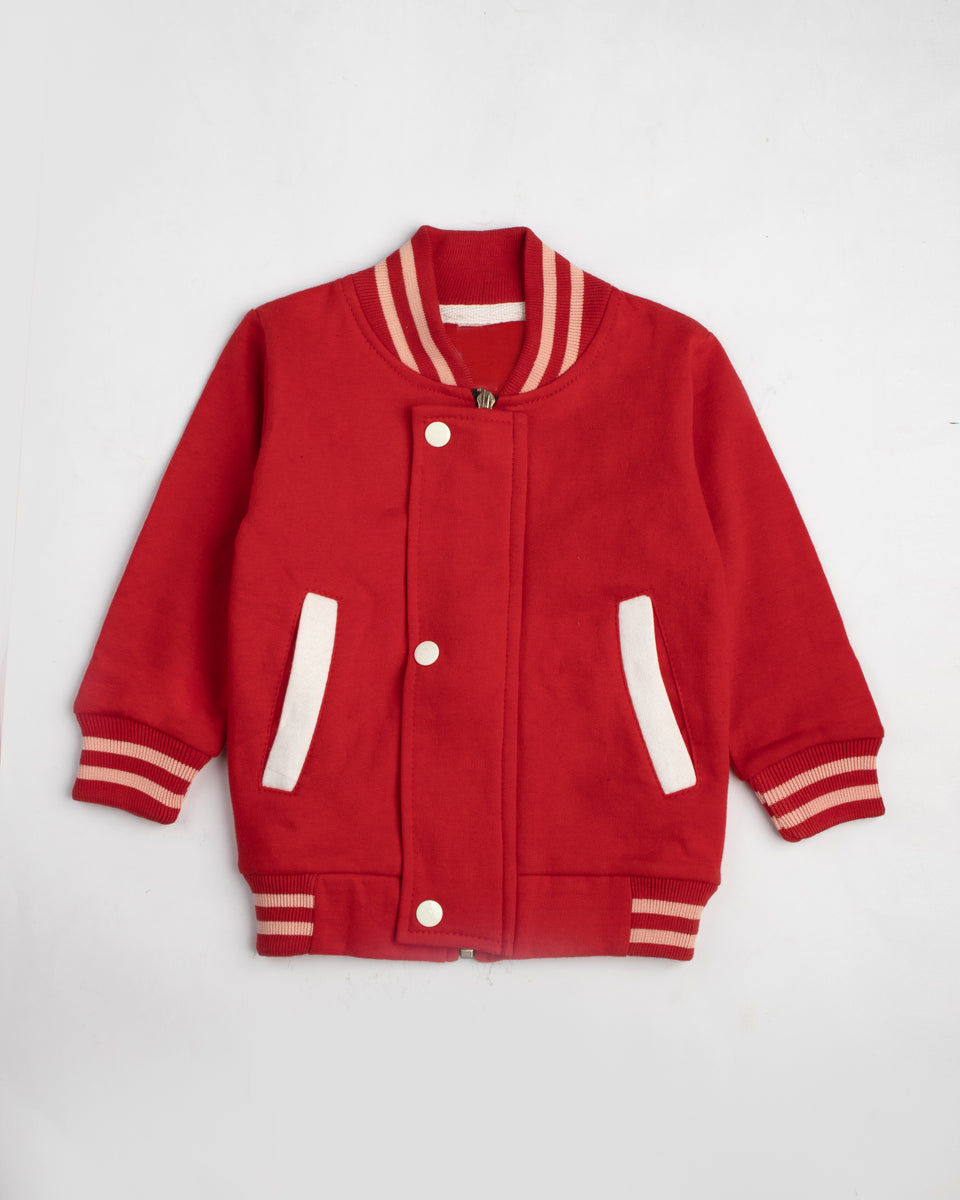 KIDS RED & WHITE STRIPED SWEATSUIT – Little & Loom